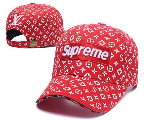 casquette supreme louis vuitton rouge|supreme x louis vuitton.